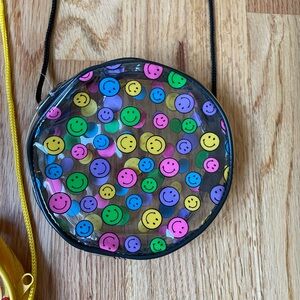 Colorful Smiley Face Crossbody Bags